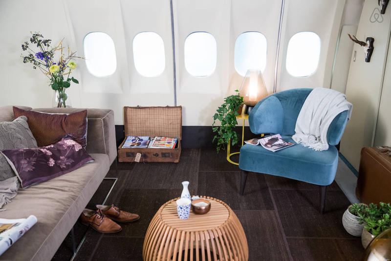 Illustration for article titled Working airplane transformed into perfect loft now available on Airbnb